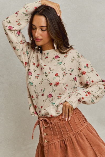 Fresh Bouquet Sweater