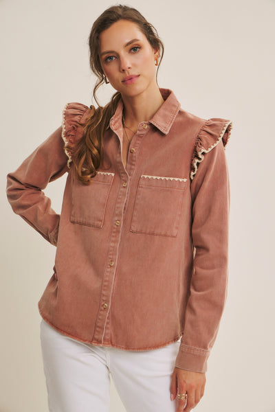 Bonnie Ruffle Shirt