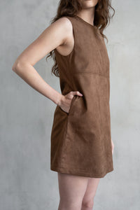 Nina Suede Dress