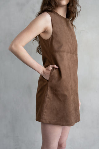 Nina Suede Dress