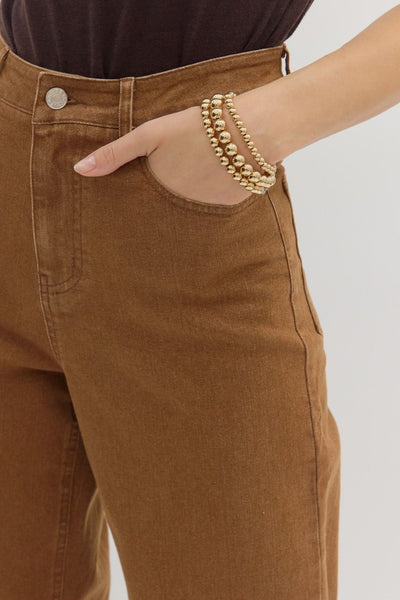 Eyelet Hem Pant