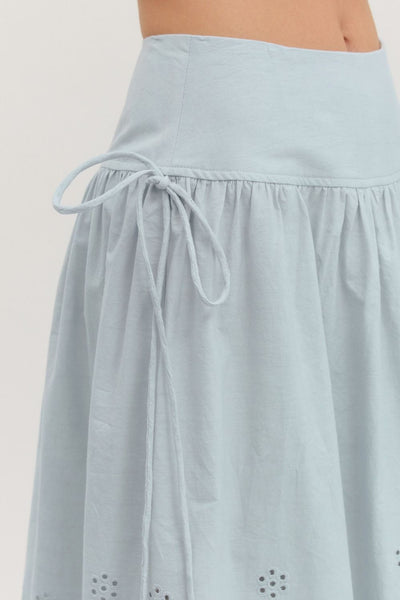 Evelyn Eyelet Skirt