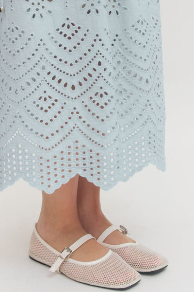 Evelyn Eyelet Skirt