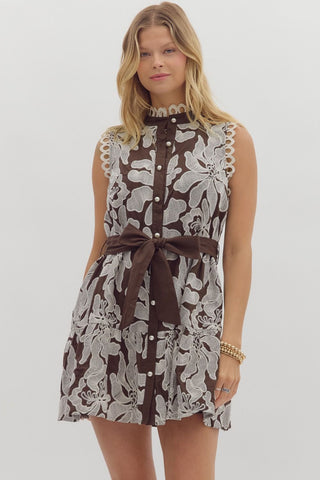 Bethany Brocaid Dress