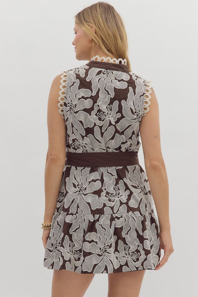 Bethany Brocaid Dress
