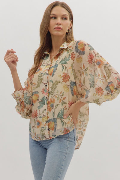 Damask Blouse