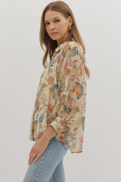 Damask Blouse