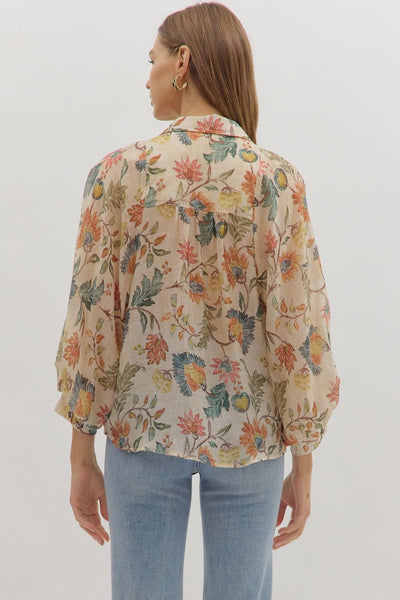 Damask Blouse