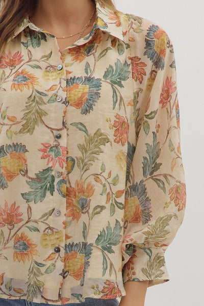 Damask Blouse