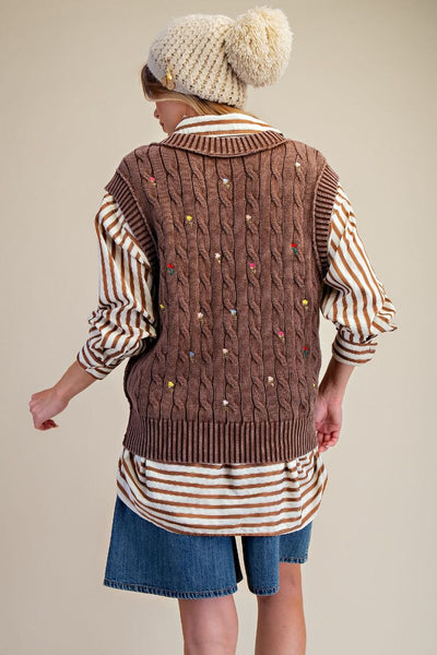 Francis Floral Vest