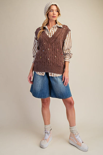 Francis Floral Vest