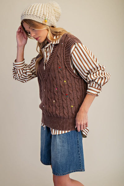 Francis Floral Vest