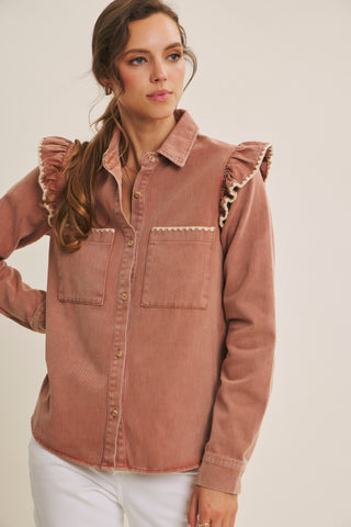 Bonnie Ruffle Shirt