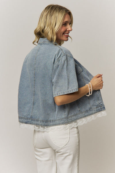 Lainey Denim Top