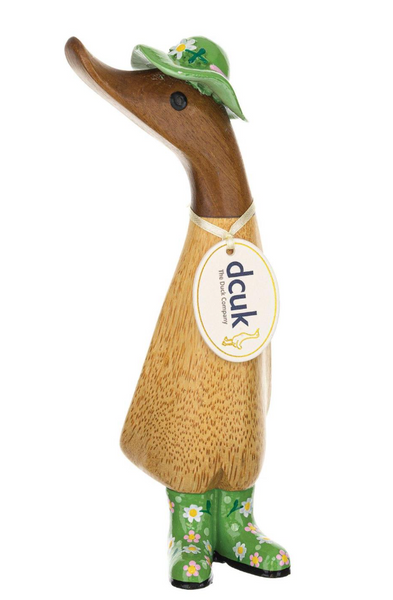 Floral Boot Hat Duckling