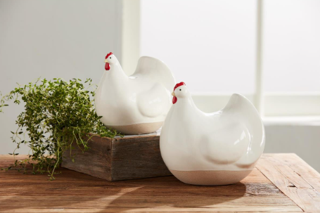 Stoneware Hen