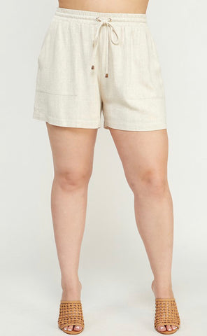 Linen Shorts +