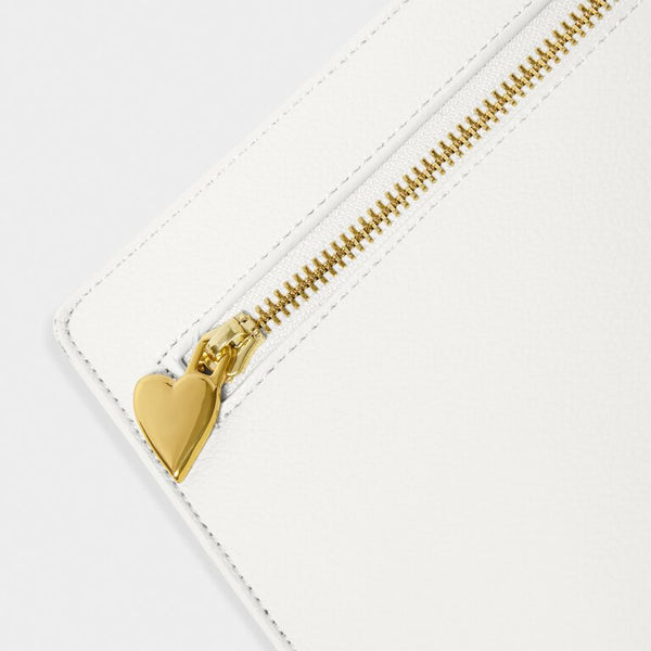 Bridal Zip Charm Pouch