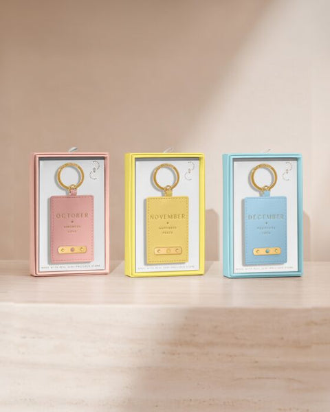 Birthstone Keyrings