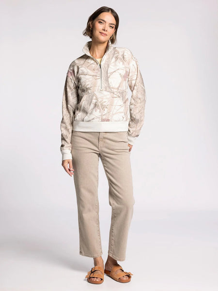 Savannah Mauve Camo Zip