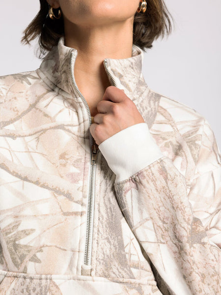 Savannah Mauve Camo Zip