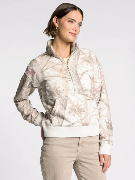 Savannah Mauve Camo Zip