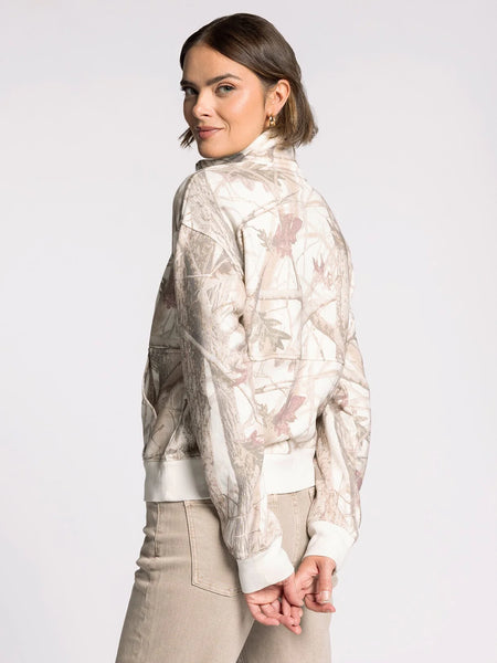 Savannah Mauve Camo Zip