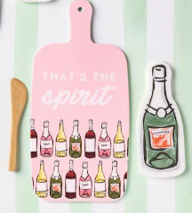 Bar Melamine Board & Napkin Set