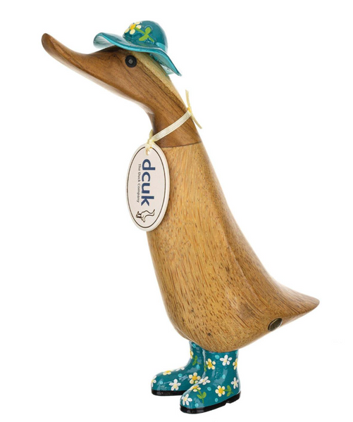 Floral Boot Hat Duckling