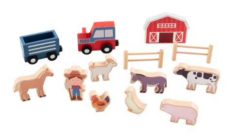 Horse Stable & Animal Farm Toy Sets