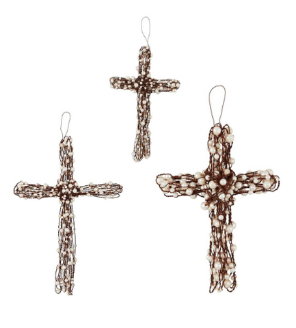 Pearl Wire Crosses