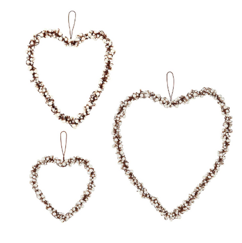 Pearl Wire Hearts