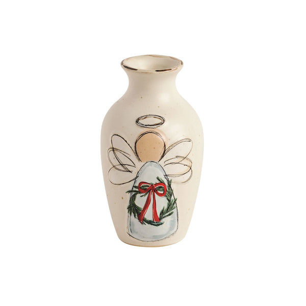 Christmas Angel Bud Vases