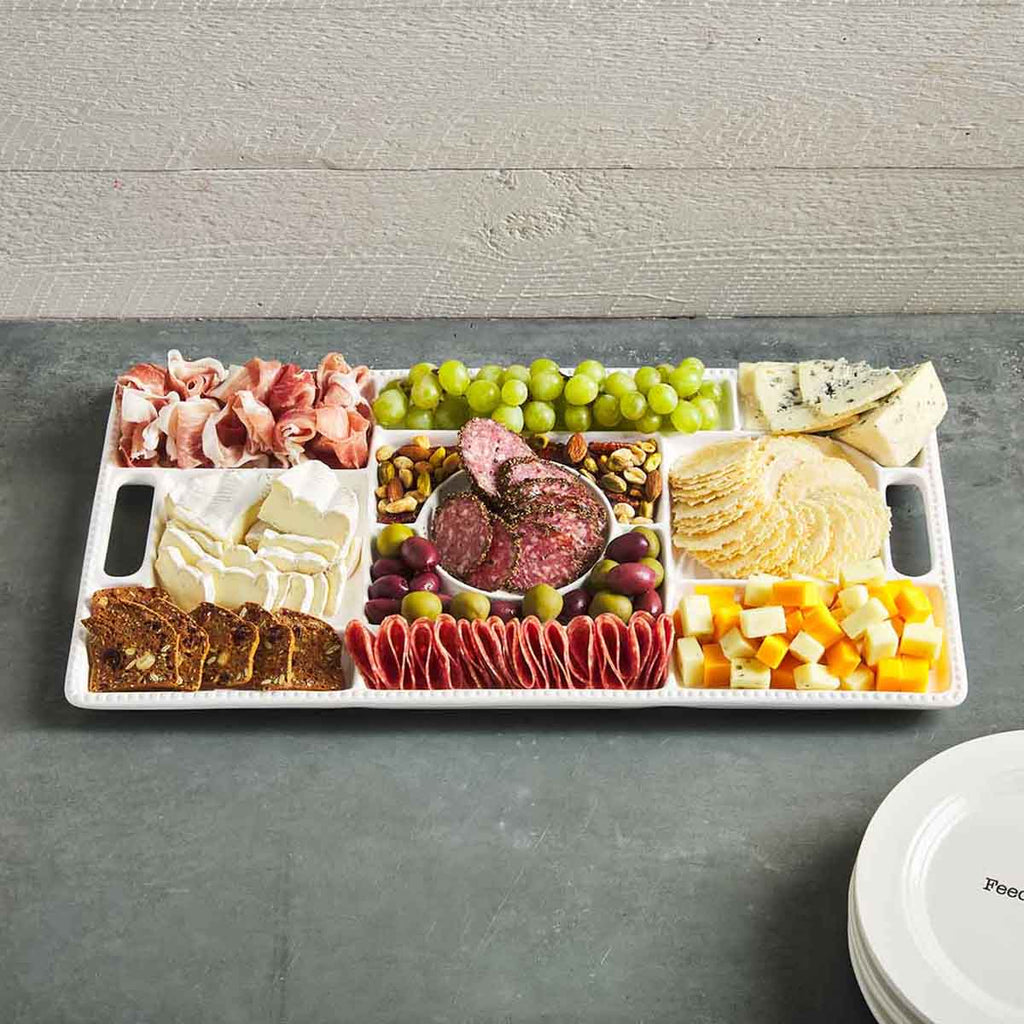 Mud pie circa deals 11-section charcuterie tray