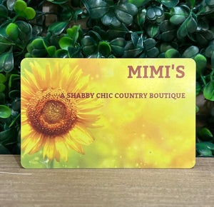 Shop Mimi's Boutique Gift Cards