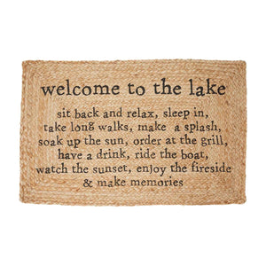 Lake Woven Mat