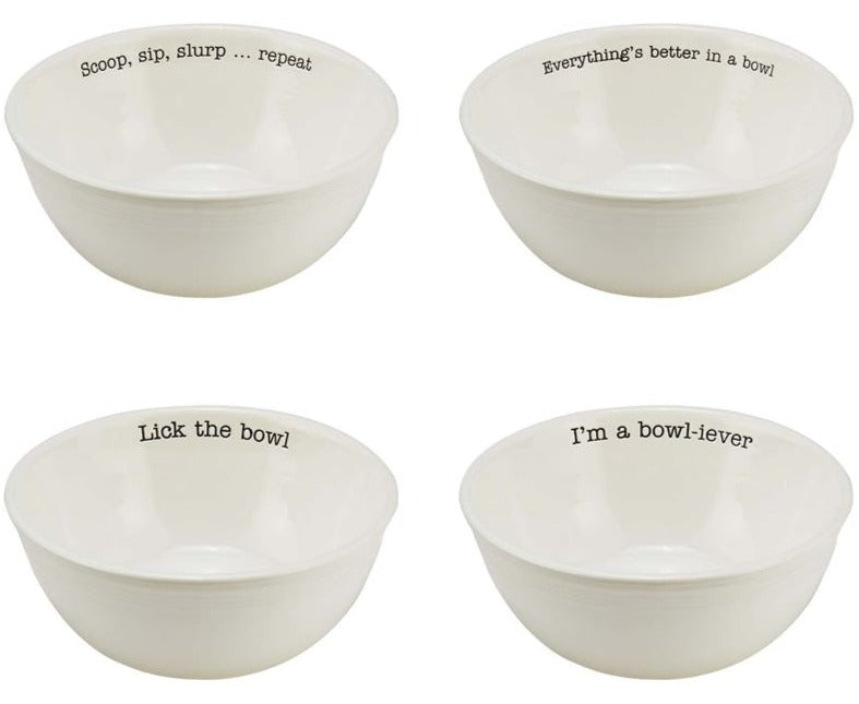 Table for 4 Bowl Set