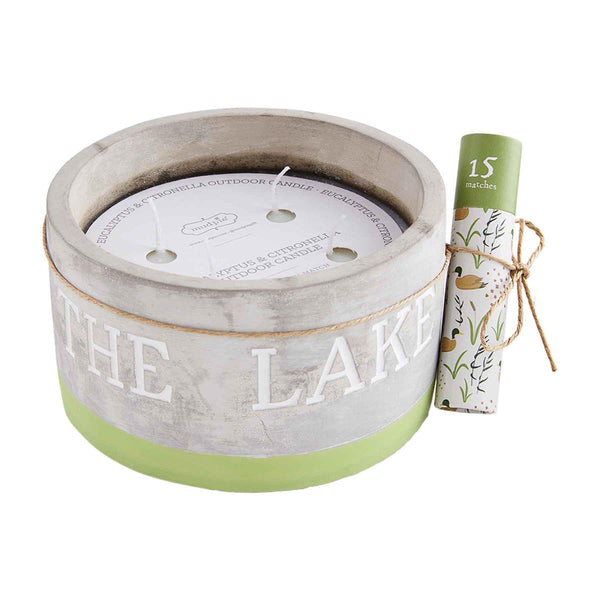 Lake Outdoor Candles