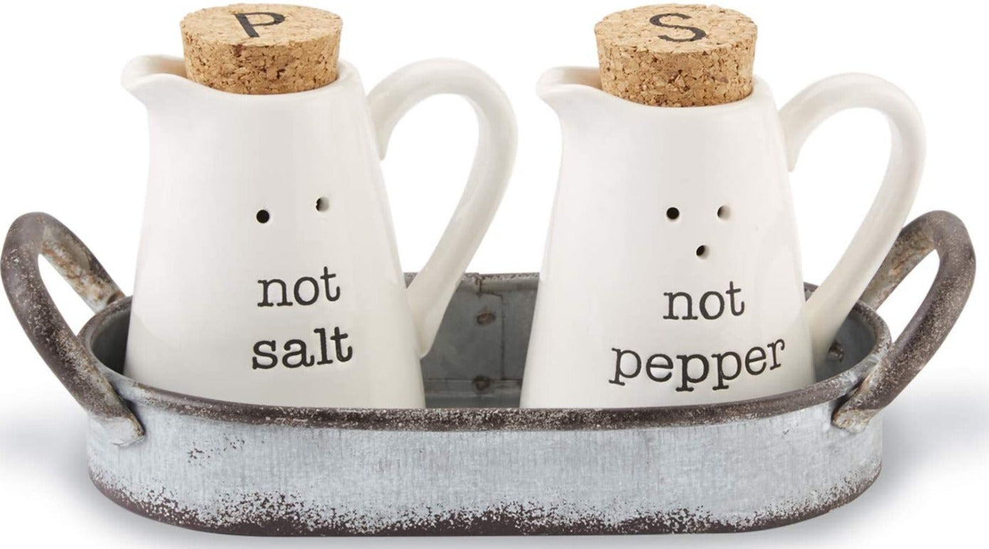 Not Salt & Pepper Caddy